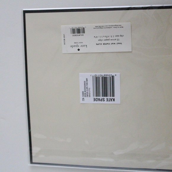 NWT Kate Spade Zip Around Personal Organizer & 2022 Inserts w/Bonus Paperclips - Picture 12 of 12